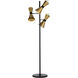 Dori 67.75 inch 40.00 watt Brass / Black Floor Lamp Portable Light